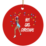 Hot Girl Christmas Ornament, Housewares - Shirts Be Like