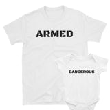 Armed & Dangerous, T-Shirt - Shirts Be Like