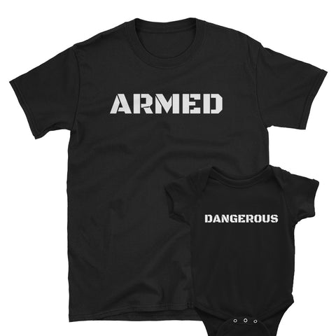Armed & Dangerous, T-Shirt - Shirts Be Like