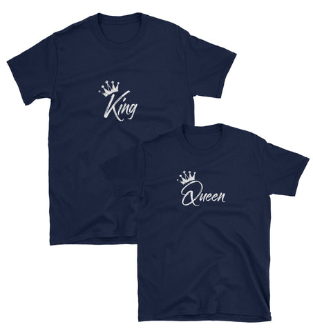 King & Queen, T-Shirt - Shirts Be Like