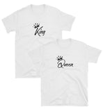 King & Queen, T-Shirt - Shirts Be Like
