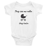 They See Me Rollin, Onesie - Shirts Be Like