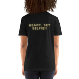 Selfie tee front & back
