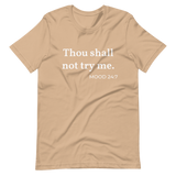 Thou shall not