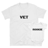 Rookie & Vet, T-Shirt - Shirts Be Like